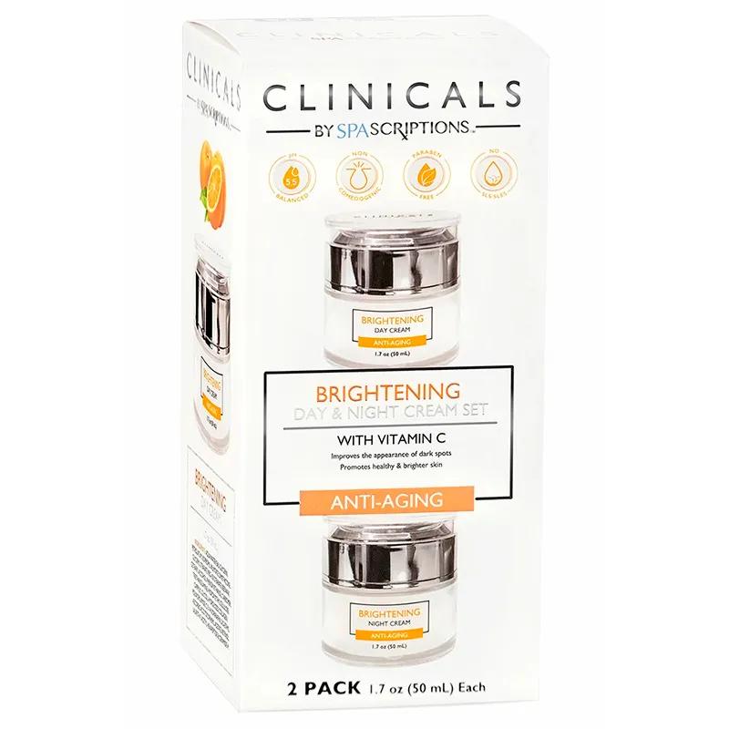 Crema Facial de Día y Noche Antiage Iluminadora con Vitamina C Spascriptions Clinicals - 50mL
