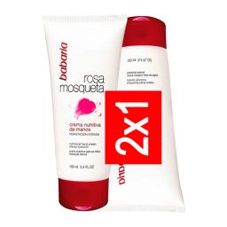 Crema para Manos Rosa Mosqueta Babaria 2x1