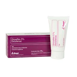 Dioxaflex 5% - Diclofenac Gel - Pomo de 50 g