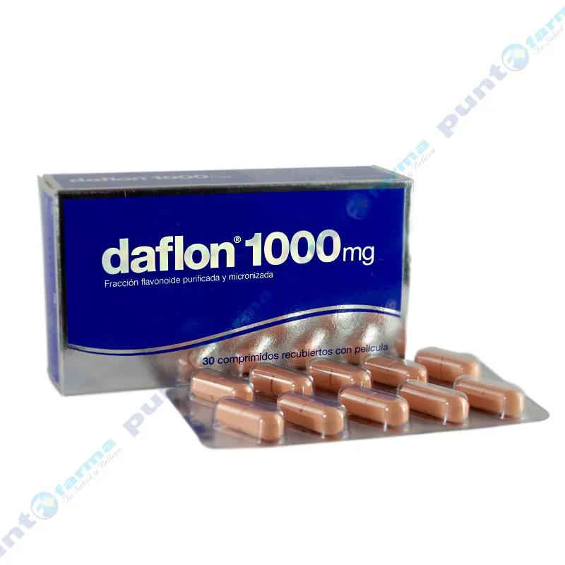 Daflón 1000 mg - Caja de 30 Comprimidos Recubiertos