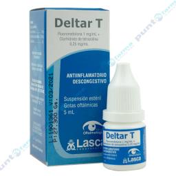 Deltar T Fluometorona 1mg/mL - Gotas Oftálmicas 5 mL