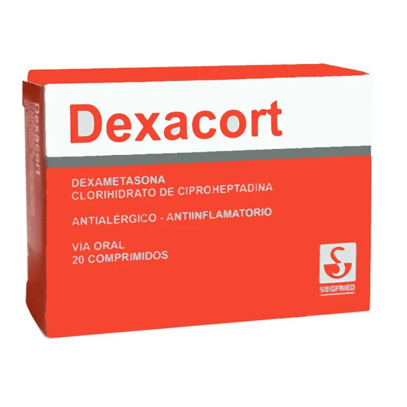 Dexacort Dexametasona - Caja de 20 comprimidos