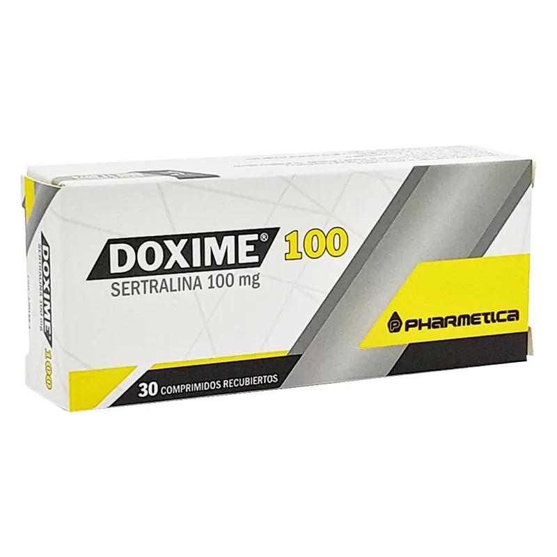 Doxime Sertralina 100 mg - Caja de 30 comprimidos recubiertos