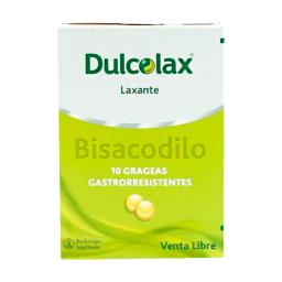 Dulcolax Laxante Bisacodilo - 10 grageas