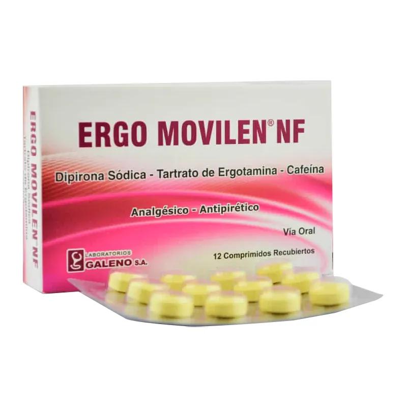 ERGO MOVILEN NF - Caja de 12 comprimidos recubiertos