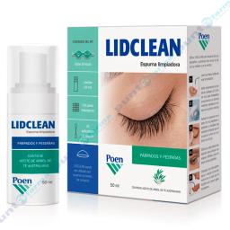 Espuma limpiadora Lidclean - 50 mL