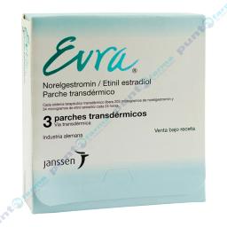 Evra - Caja de 3 parches transdérmicos