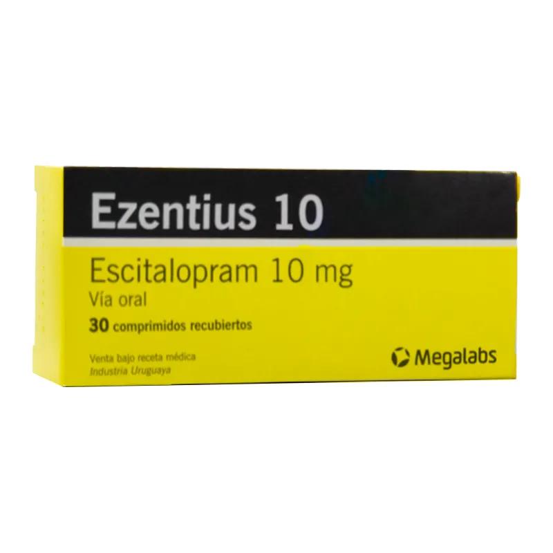Ezentius 10 Escitalopram 10 mg - Caja de 30 comprimidos recubiertos