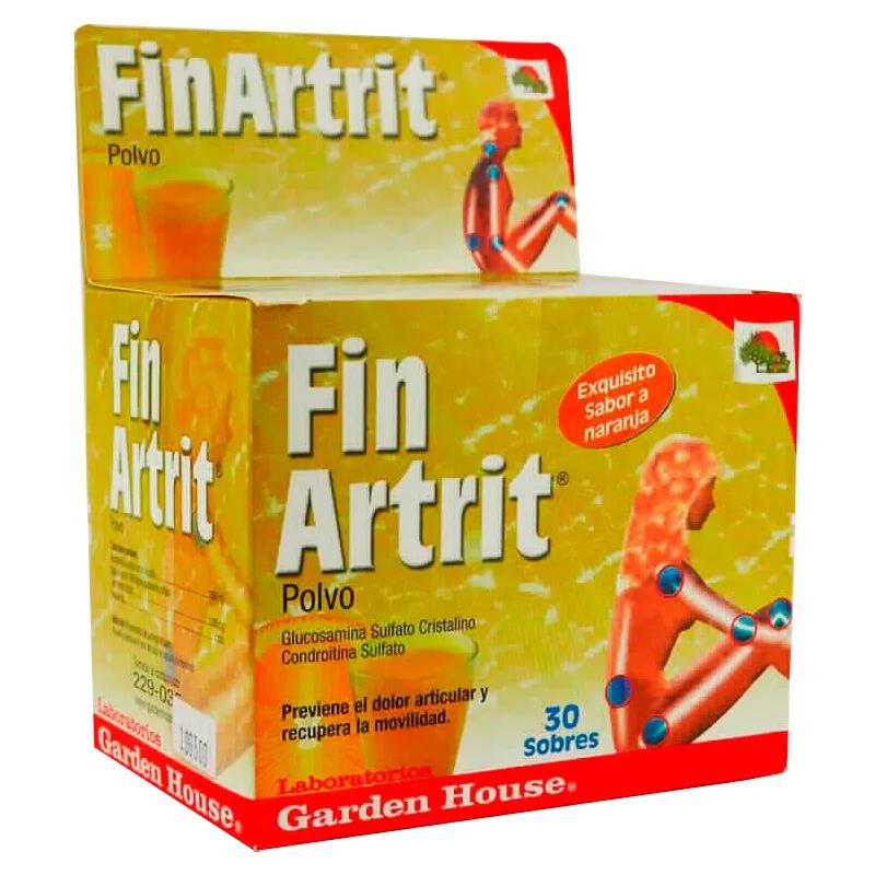Fin Artrit Polvo sabor Naranja -  Cont. 30 sobres
