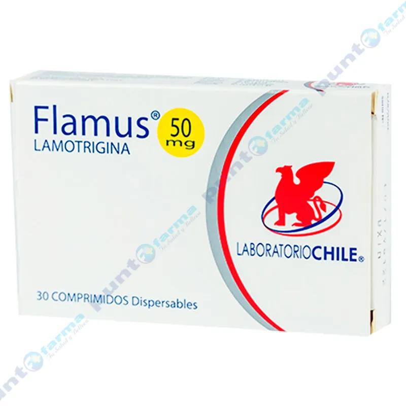 Flamus 50 mg - Caja de 30 comprimidos