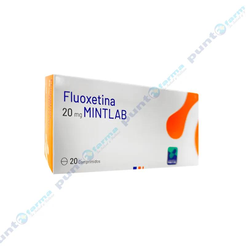 Fluoxetina Mintlab 20 mg - Cont. 20 comprimidos recubiertos.