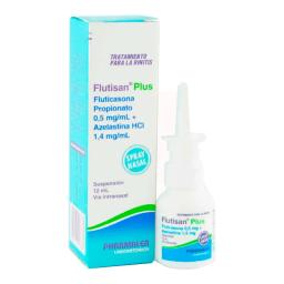 Flutisan Plus Fluticasona - Suspensión intranasal de 12 mL