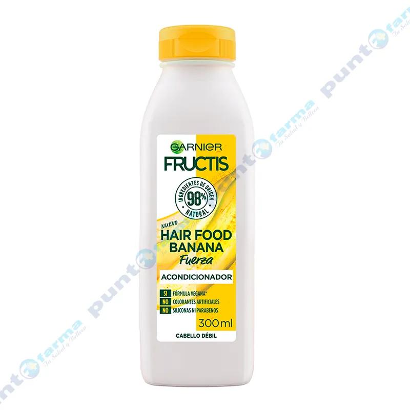 Fructis Hair Food Banana Acondicionador - 300 mL