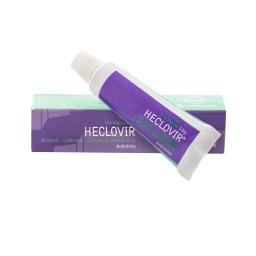 Gel Tópico Aciclovir- Lidocaina - Cloruro de Benzalconio -  Heclovir - Pomo de 10 gr