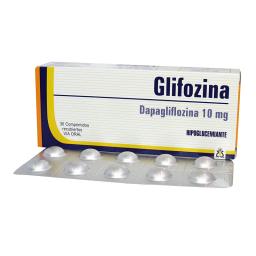 Glifozina Dapagliflozina 10 mg - 30 comprimidos recubiertos