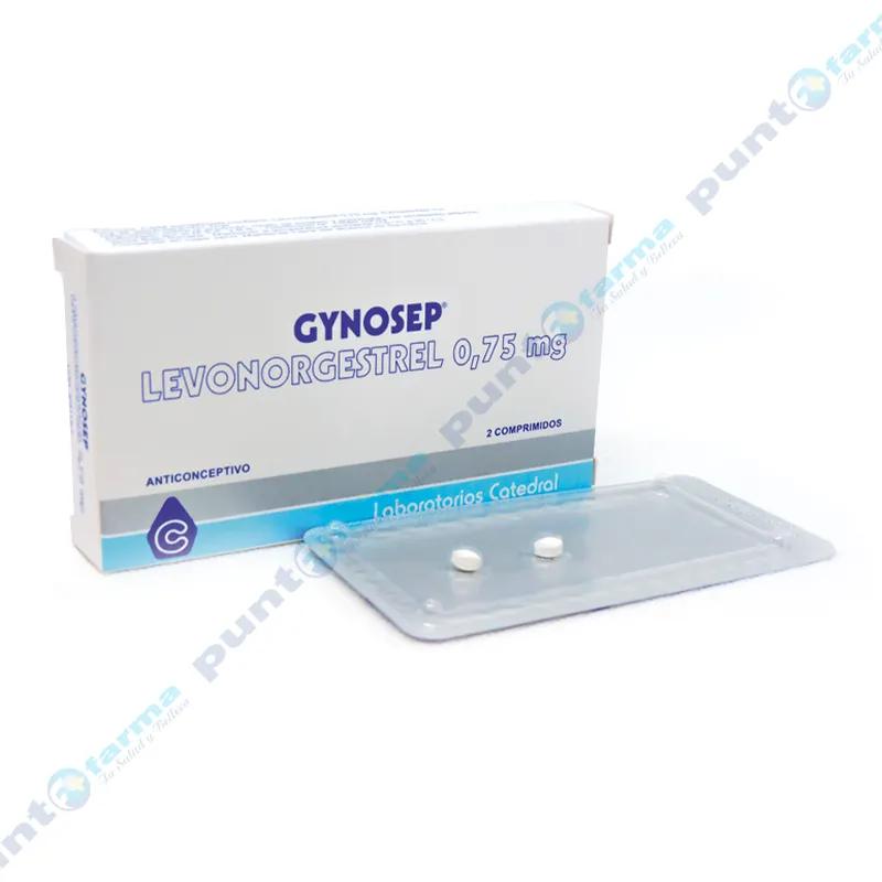 Gynosep Levonorgestrel 0,75 mg - Caja de 2 comprimidos