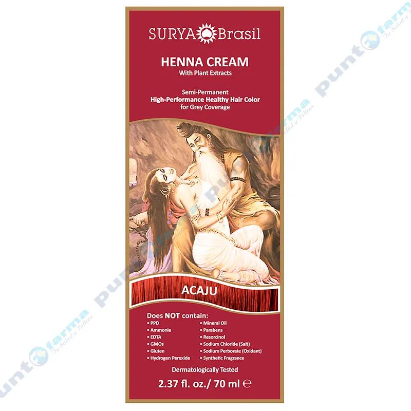 Henna Crema Caoba Surya - 70mL