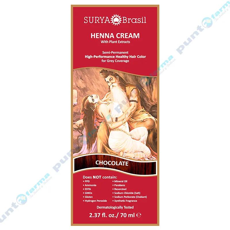 Henna Crema Chocolate Surya - 70mL