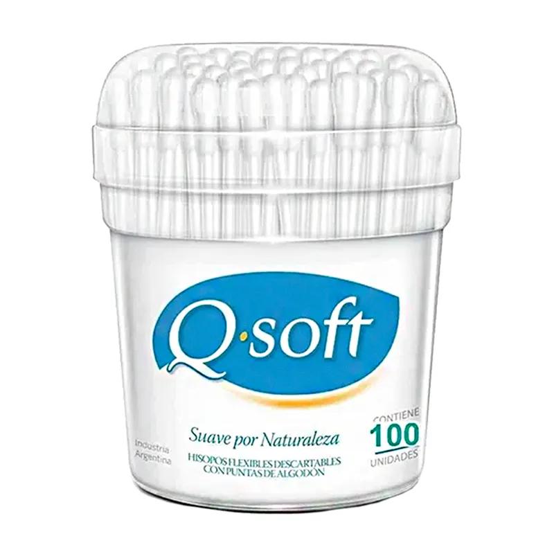 Hisopos Qsoft - Cont 100 unidades