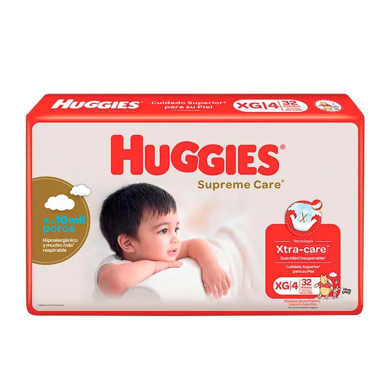 Huggies Supreme Care Jumbo XG - Contiene 32 unidades