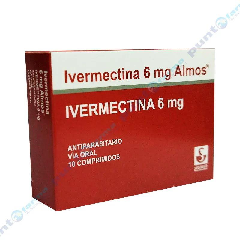 Ivermectina 6 mg Almos - Caja de 10 comprimidos