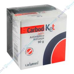 Jabón Carbod Ket + Jabonera - 90 gr.