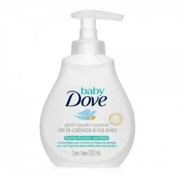 Jabón líquido Corporal Humectación Sensible Baby Dove - 200mL.