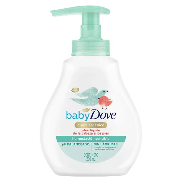 Image miniatura de Jabon-liquido-Corporal-Humectacion-Sensible-Baby-Dove-200mL--46295.webp