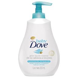 Jabón líquido Humectación  Enriquecida Baby Dove - 200mL