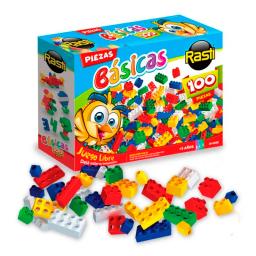 Kit Block Rasti Munchkin - Cont. 100 piezas