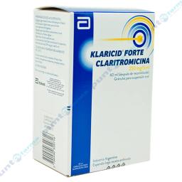 Klaricid Forte Claritromicina 250mg/5ml - 60 mL