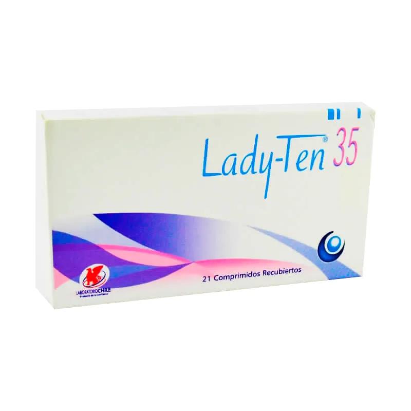 Lady-Ten 35 - Caja de 21 comprimidos recubiertos
