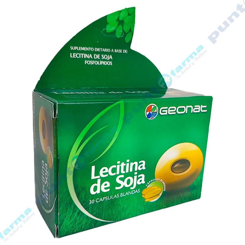 Lecitina de Soja Geonat  - Caja 30 capsulas blandas
