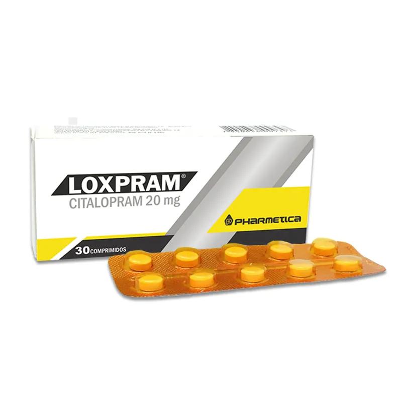 Loxpram Citalopram - Caja de 30 Comprimidos