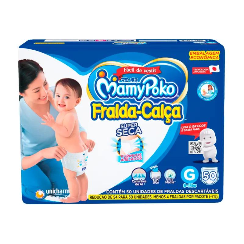 Mamypoko Pañal Calza Premium G - Cont 50 unidades