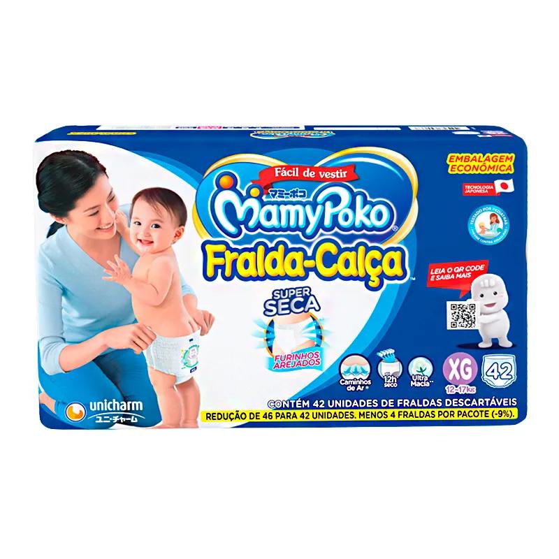 Mamypoko Pañal Calza Premium XG - Cont 42 unidades