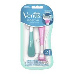 Maquina de Afeitar Venus Sensitive 3 Gillette - Cont.2 unidades