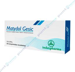 Matydol Gesic  - Caja de 20 comprimidos recubiertos