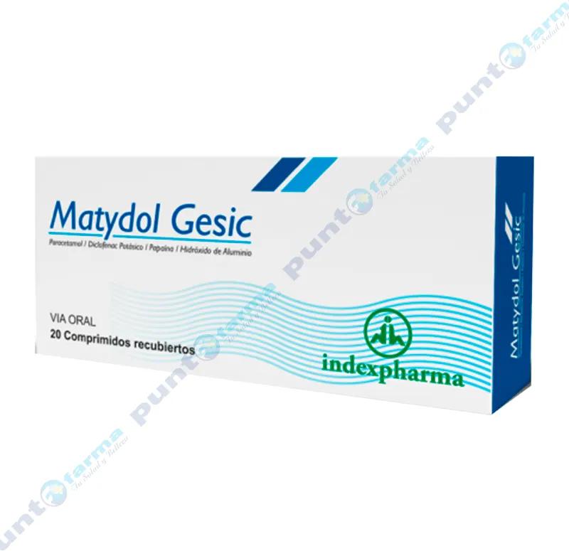 Matydol Gesic  - Caja de 20 comprimidos recubiertos
