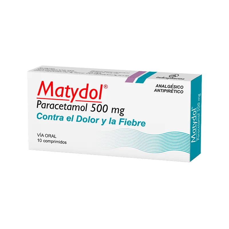 Matydol Paracetamol 500 mg - Cont. 10 Comprimidos