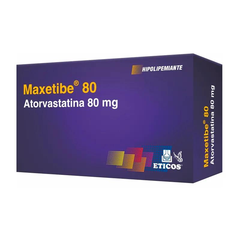 Maxetibe 80 Atorvastatina 80 mg - Cont. comprimidos recubiertos