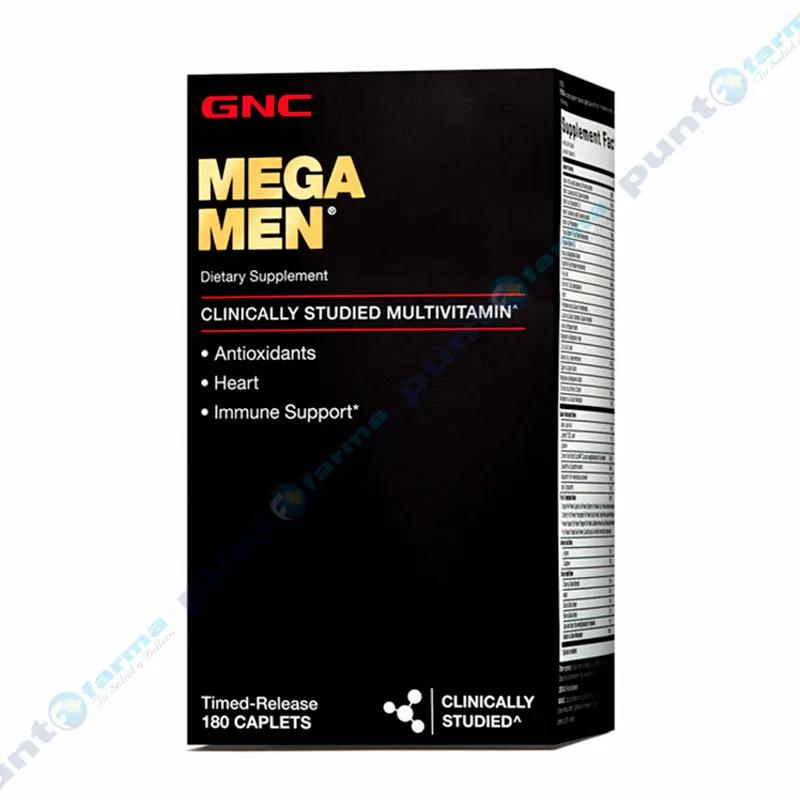 Mega Men GNC - Frasco de 180 cápsulas