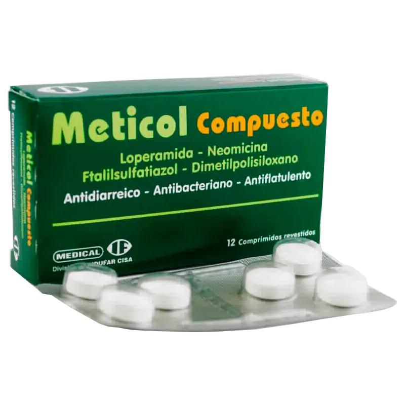 Meticol Compuesto - Caja de 12 comprimidos