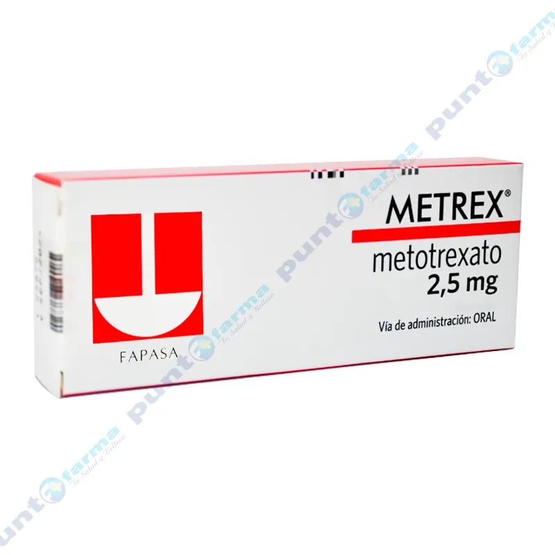 Metrex Metotrexato 2,5 mg - Cont. 20 comprimidos