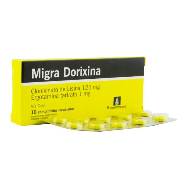 Image miniatura de Migra-Dorixina-Clonixinato-de-Lisina-125-mg-Caja-de-10-comprimidos-recubiertos-48517.webp
