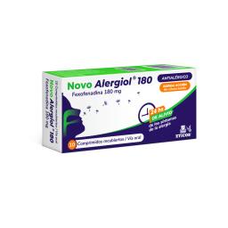 Novo Alergiol Fexofenadina 180 mg - Caja de 10 Comprimidos