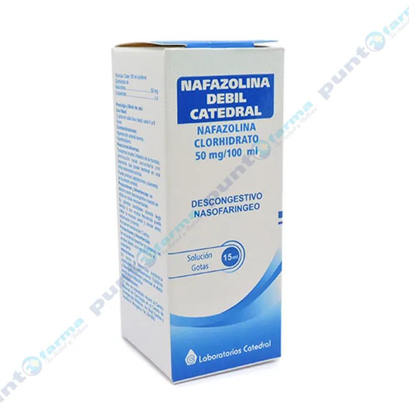 Nafazolina Debil Nafazolina Clorhidrato 50 mg/100 mL Solucion gotas - Cont. 15 mL