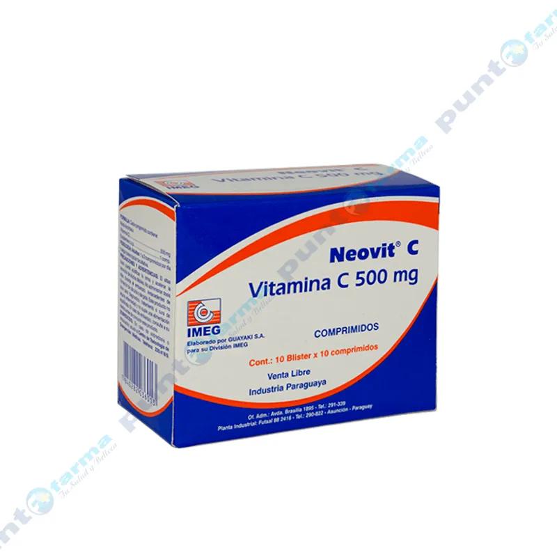 Neovit Vitamina C 500 mg - Cont. 10 Blisters de 10 comprimidos