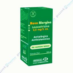 Novo Alergina Levocetirizina 2,5 mg - 120 mL