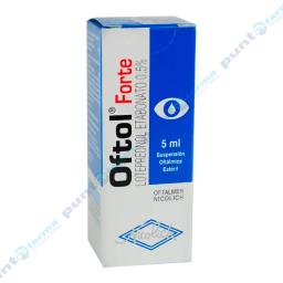 Oftol Forte - Solución oftálmica estéril 5 mL